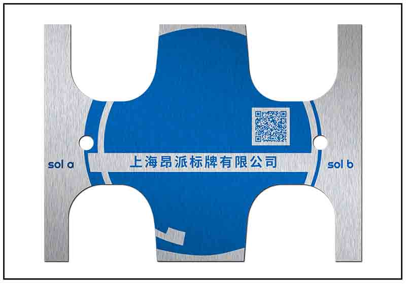 電磁閥銘牌標牌